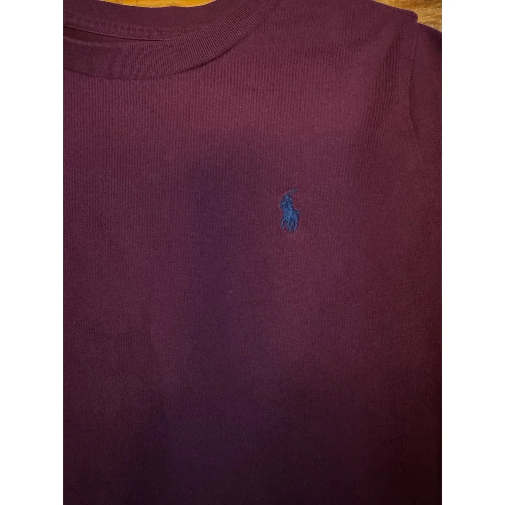 Polo Ralph Lauren Burgundy Short Sleeve Shirt‎ Size 4T